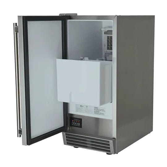 RCS 44 lb. 15-Inch Outdoor Rated Ice Maker with Gravity Drain REFR3