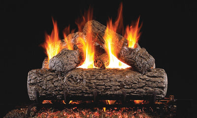 Real Fyre 16-inch Golden Oak Vented Gas Log Set - R-16