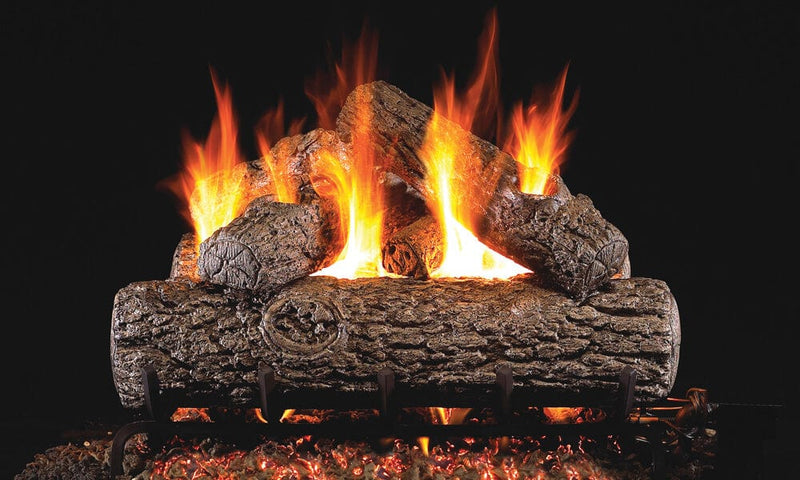 Real Fyre 18-inch Golden Oak Vented Gas Log Set - R-18