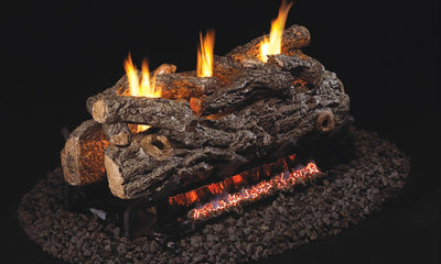 Real Fyre 30" Golden Oak Designer Gas Log Set RD9-30