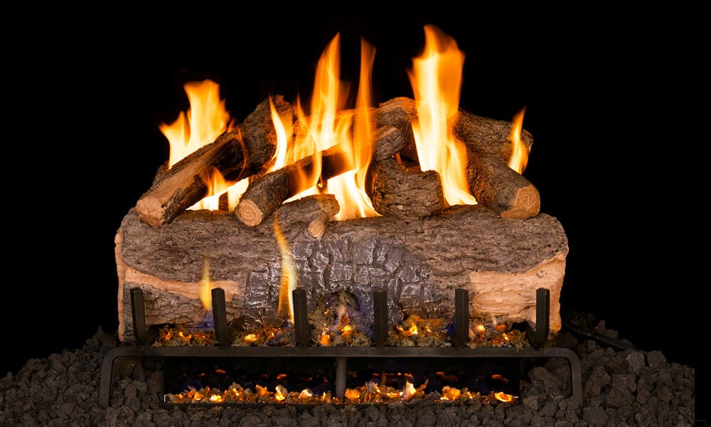 Real Fyre Mountain Crest Oak Gas Log Set