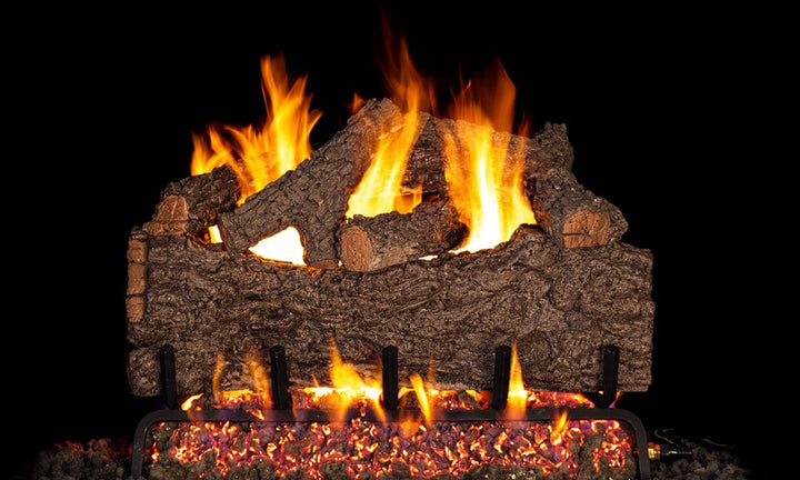 Real Fyre Chestnut Oak Vented Gas Log Set CN