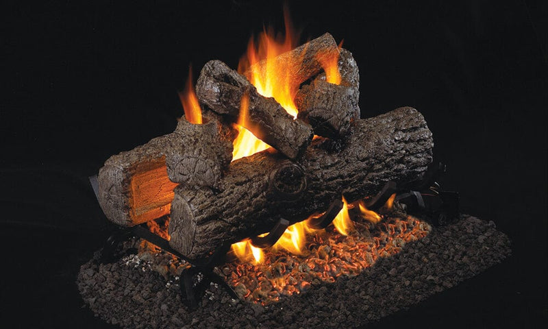 Real Fyre  Golden Oak – See Thru Vented Gas Log Set - R-2