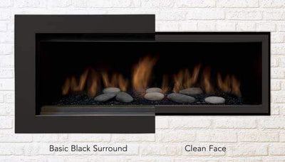 Sierra Flame Austin 65" Direct Vent Linear Natural Gas Fireplace AUSTIN-65G-NG-DELUXE