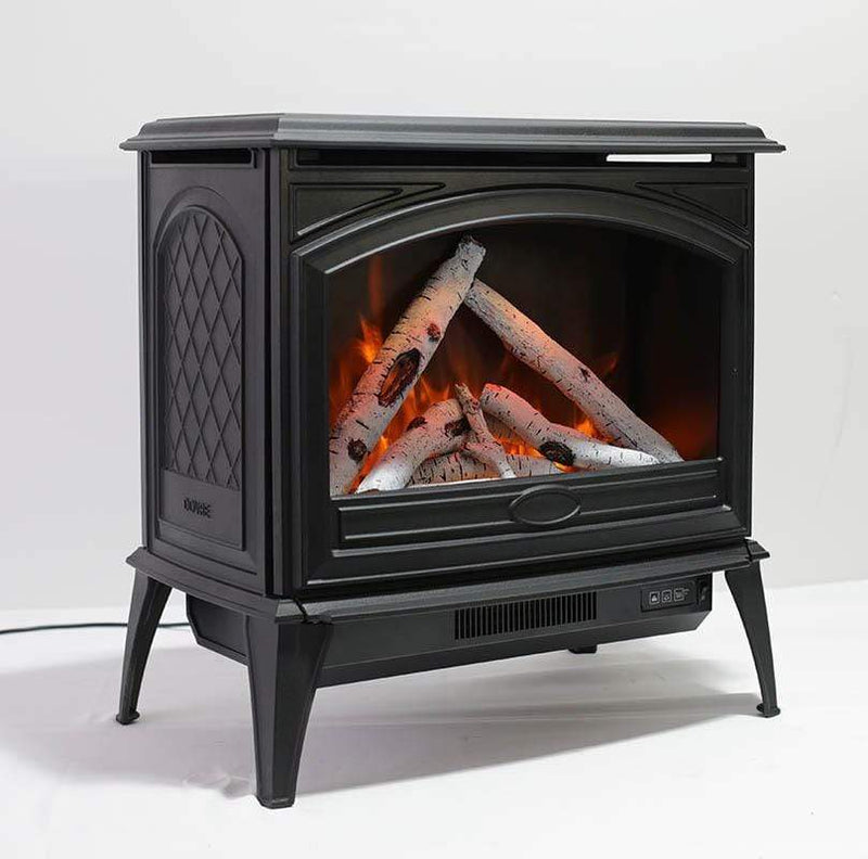 Sierra Flame Cast Iron Free Stand 28" Electric Fireplace E70-NA