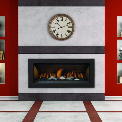 Sierra Flame Stanford 55" Direct Vent Linear Natural Gas Fireplace STANFORD-55G-NG-DELUXE