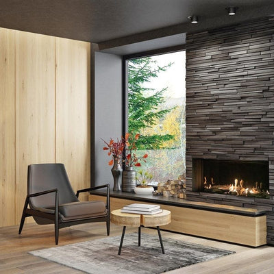 Sierra Flame Vienna Direct Vent Contemporary Linear Gas Fireplace