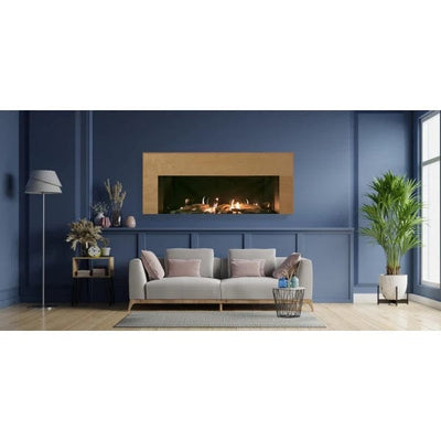 Sierra Flame Vienna Direct Vent Contemporary Linear Gas Fireplace