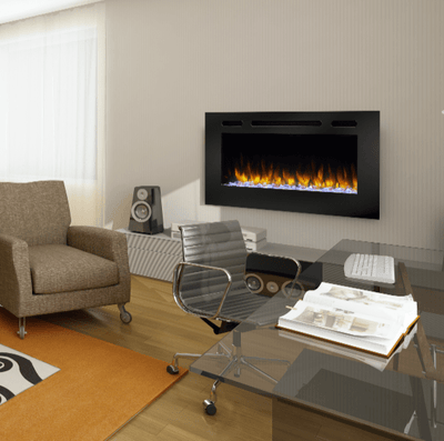 SimpliFire Allusion 40" Electric Fireplace SF-ALL40-BK