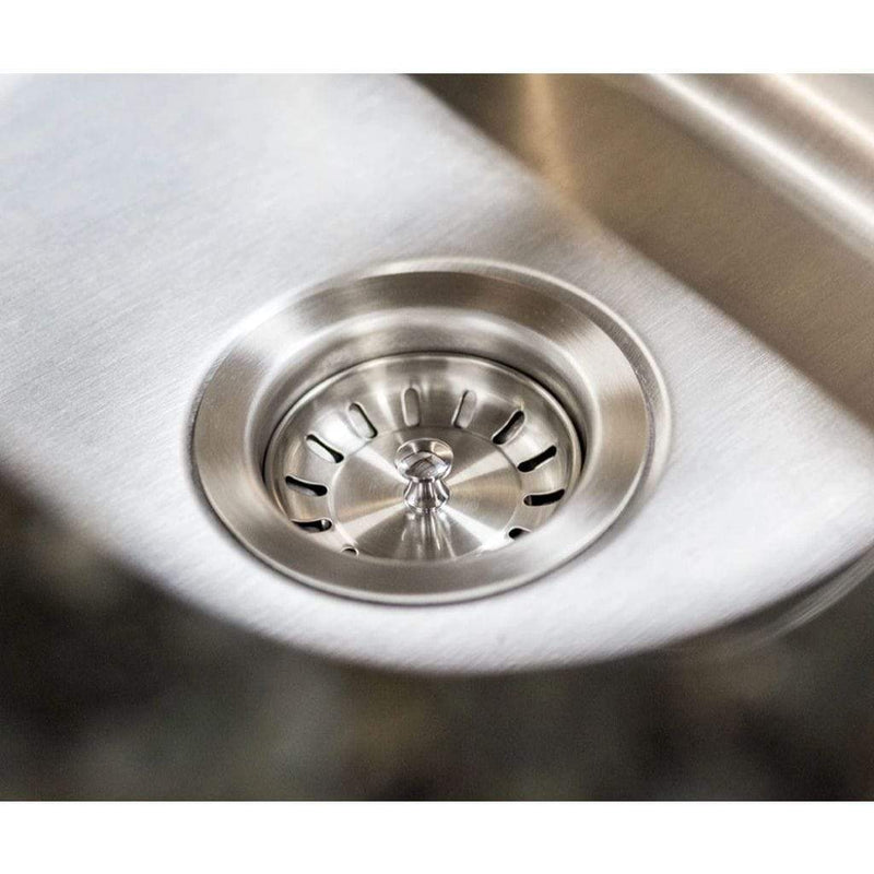 Summerset 19x15" Stainless Steel Undermount Sink & 360º Hot/Cold Faucet