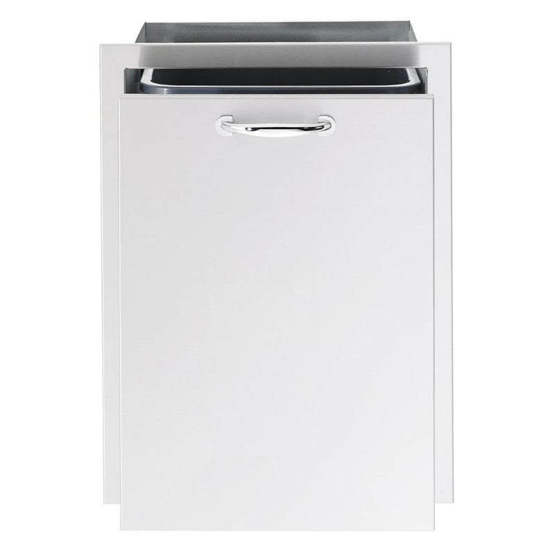 Summerset 20" Stainless Steel Trash Pullout Drawer with 10 Gallon Trash Bin SSTD1-20