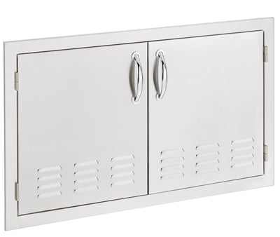Summerset 33-inch Stainless Steel Vented Double Access Door - SSDD-33V