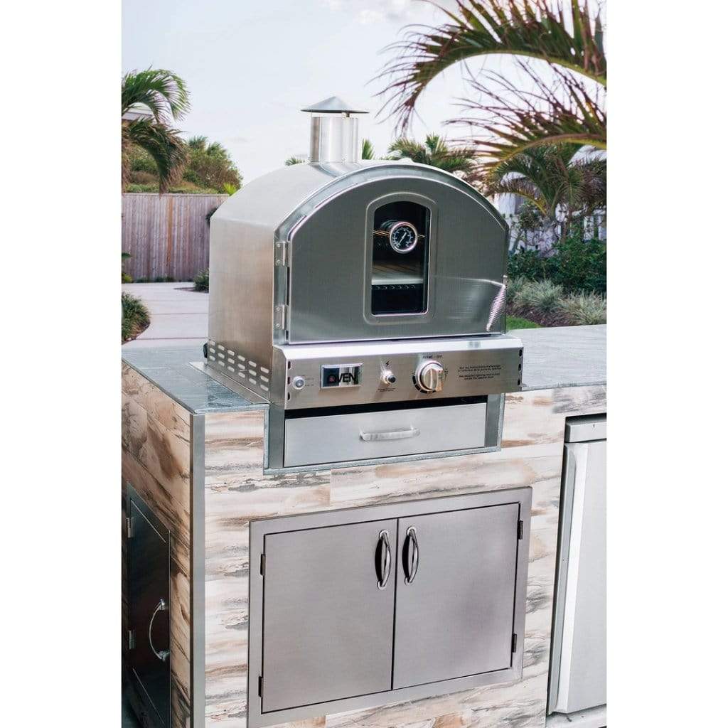 Summerset Grills Pizza Oven Island Flange Kit - Thumbnail 4