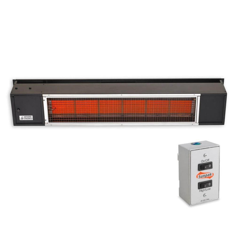 Sunpak Two Stage Hardwired 48-inch 34,000 BTU Outdoor Gas Infrared Heater - S34 TSH