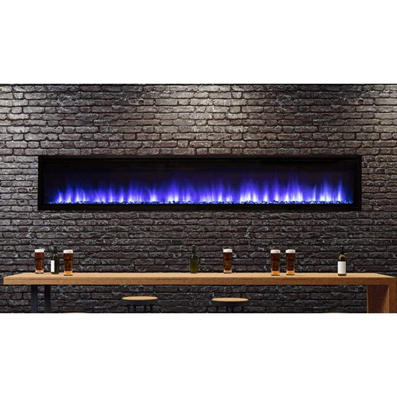 Superior 103" Contemporary Linear Electric Fireplace MPE-100D