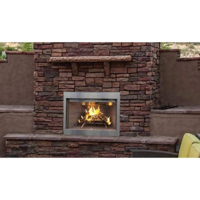 Superior 36" Traditional Wood Burning Outdoor Fireplace WRE4536