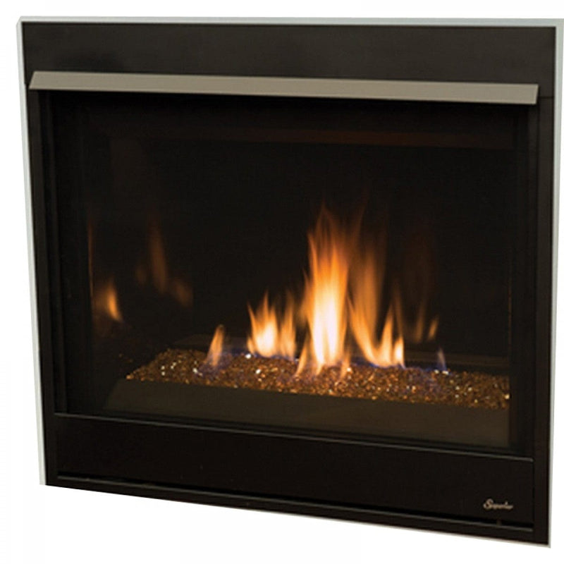 Superior 40" Direct Vent Contemporary Gas Fireplace DRC3540DEN-B