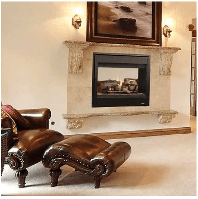 Superior 40" Traditional B-Vent See-Through Gas Fireplace BRT40STTMN
