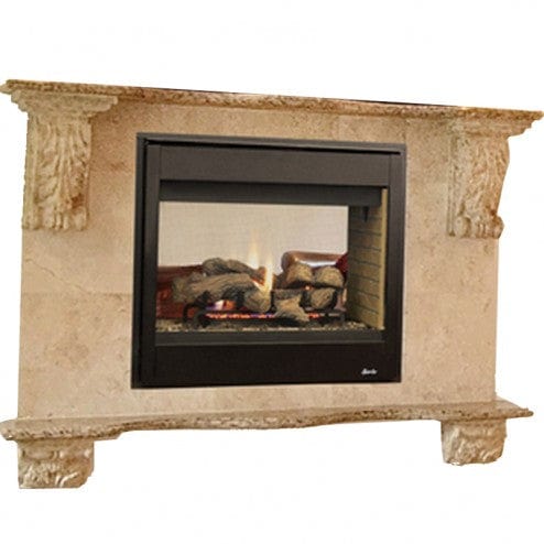 Superior 40" Traditional B-Vent See-Through Gas Fireplace BRT40STTMN