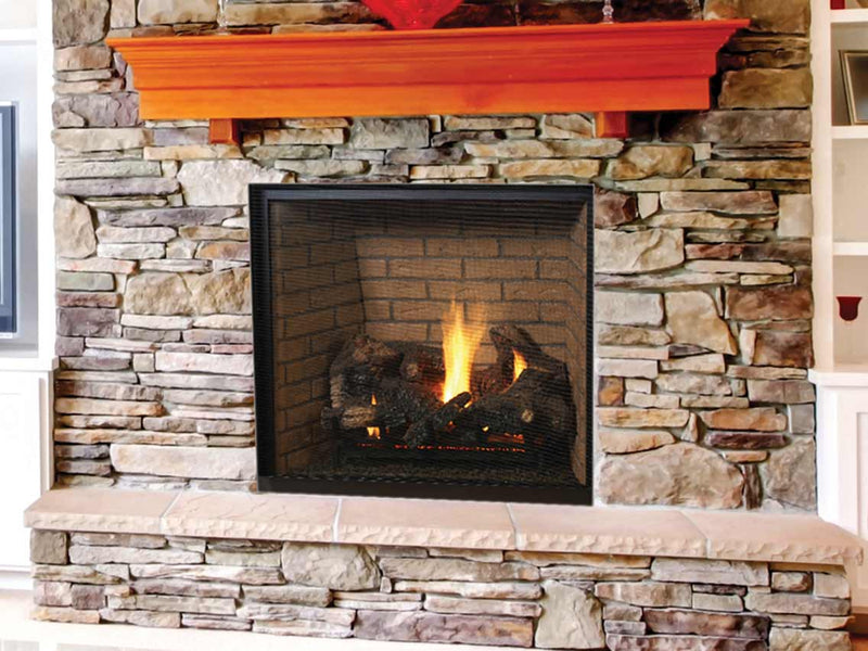 Superior 40" Traditional Direct Vent Gas Fireplace DRT6340T