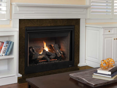 Superior 40" Traditional Direct Vent See Through Gas Fireplace DRT40STDEN