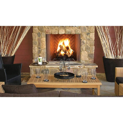 Superior 42" Traditional Wood Burning Outdoor Masonry Fireplace WRE6042