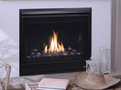 Superior 45" Direct Vent Contemporary Gas Fireplace DRC3545DEN-B