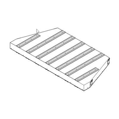 Superior 48" Combustible Floor Protective Hearth Spacer HS48