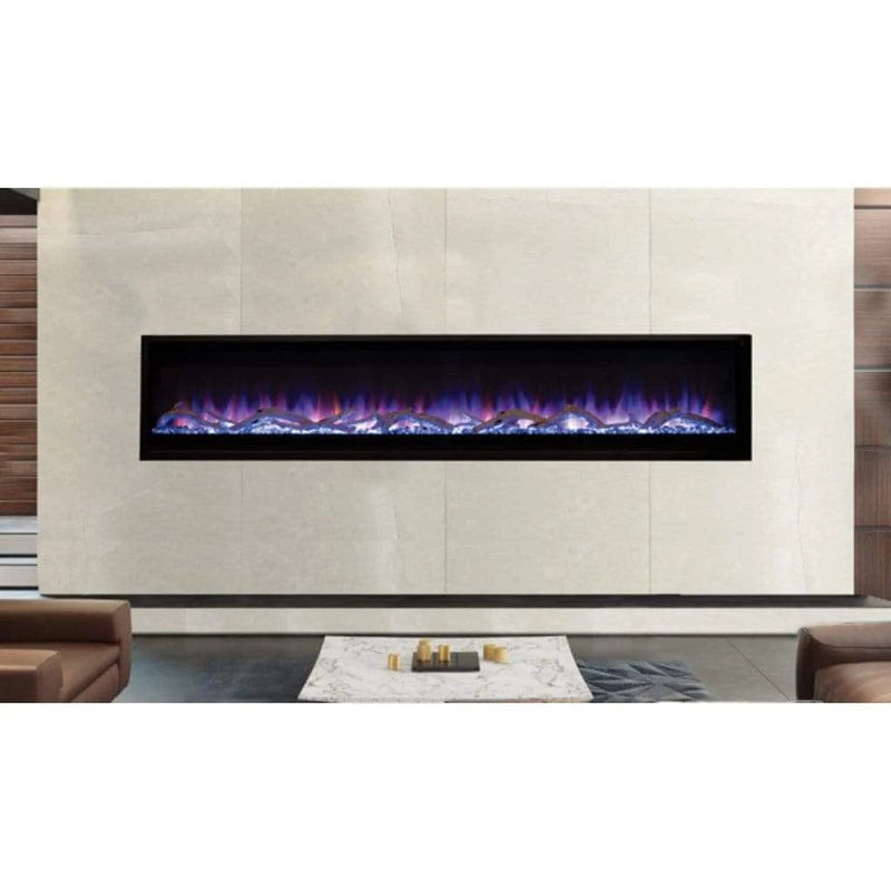 Superior 84" Contemporary Linear Electric Fireplace MPE-84D