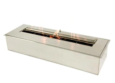 The Bio Flame 24-inch Built-In Ethanol Fireplace Burner