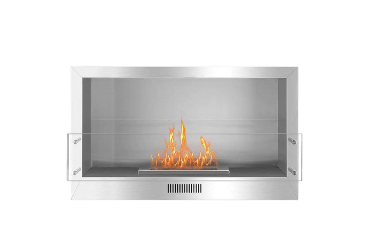 The Bio Flame 38-inch Single Sided Built-In Ethanol Firebox
