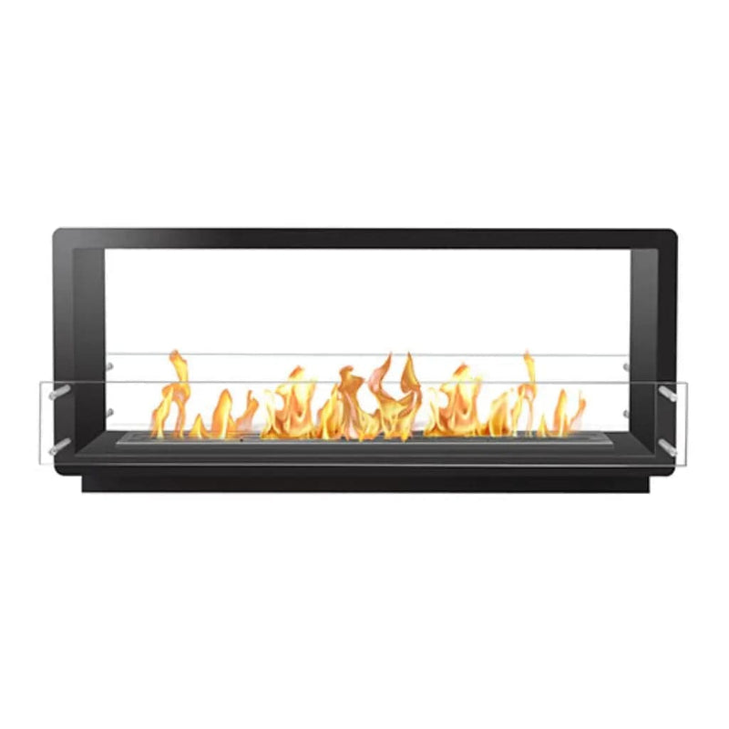 The Bio Flame 60-inch Double Sided Built-In Ethanol Firebox