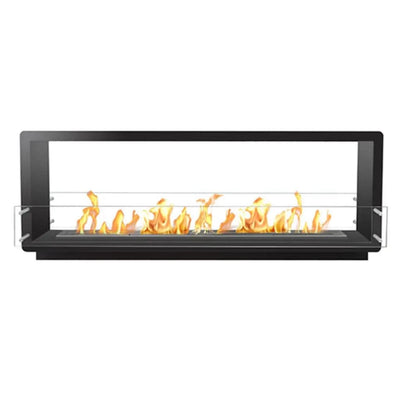 The Bio Flame 72-inch Double Sided Built-In Ethanol Firebox