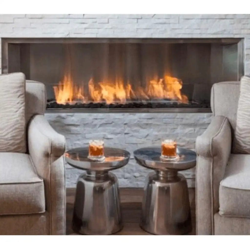 The Bio Flame 84-inch Single Sided Built-In Ethanol Firebox