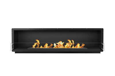 The Bio Flame 96-inch Single Sided Built-In Ethanol Firebox
