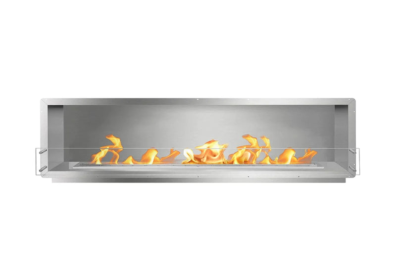 The Bio Flame 96-inch Single Sided Built-In Ethanol Firebox