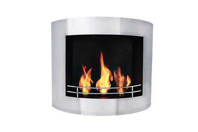 The Bio Flame Prive 34-inch Wall Mounted Ethanol Fireplace