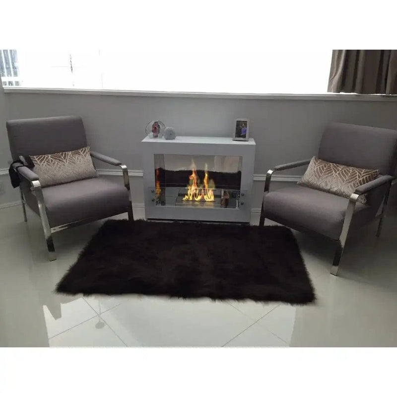 The Bio Flame Rogue 2.0 36-inch Double Sided Freestanding Ethanol Fireplace