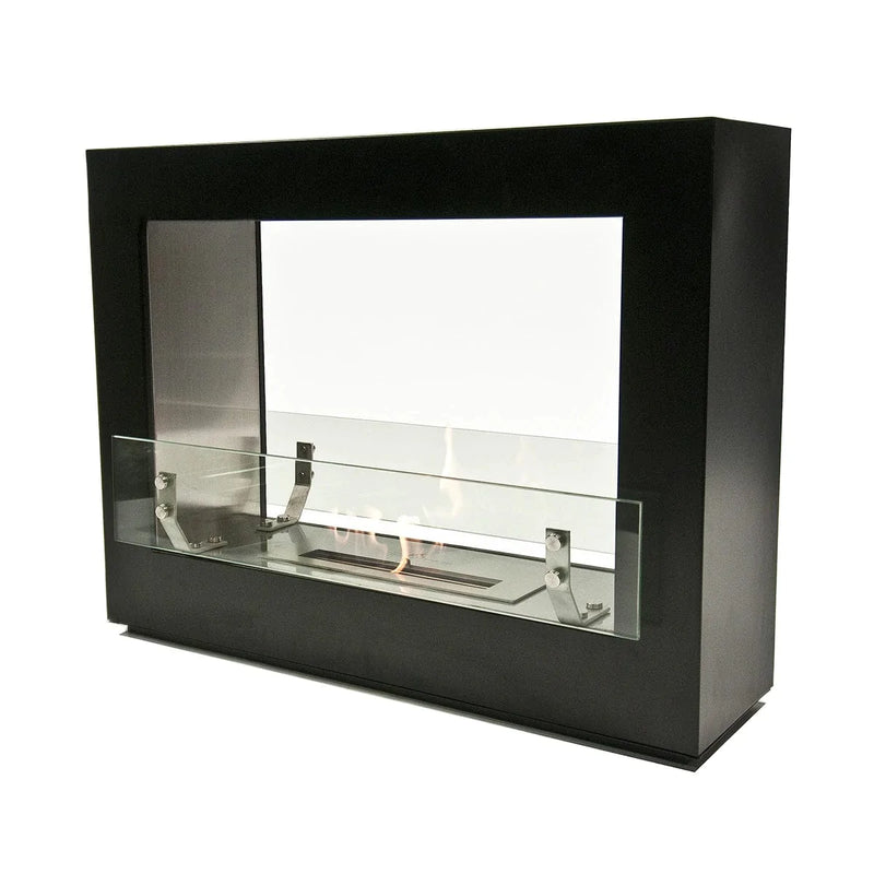 The Bio Flame Rogue 2.0 36-inch Double Sided Freestanding Ethanol Fireplace