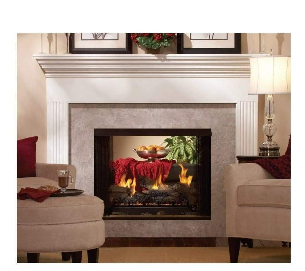 Empire Breckenridge Vent Free See-Through Flush Front Gas Fireplace Firebox - Thumbnail 5