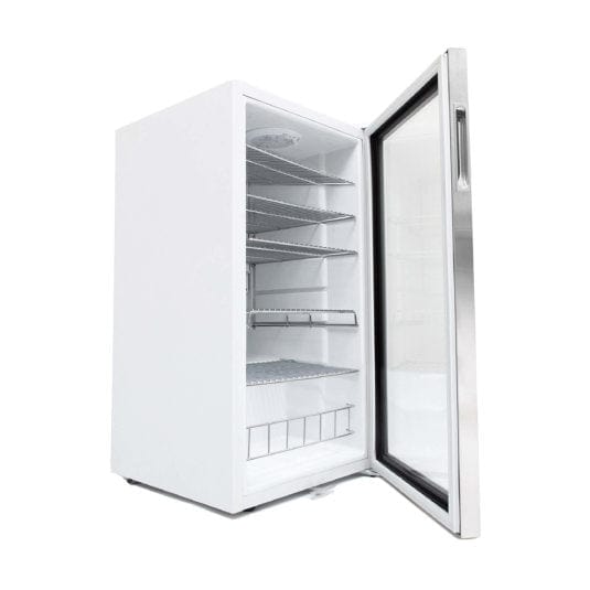 Whynter BR-128WS Beverage Refrigerator With Lock – Stainless Steel 120 Can Capacity