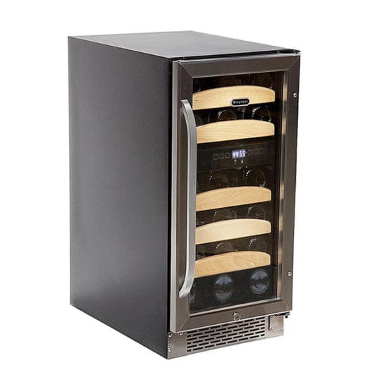 Whynter BWR-281DZ 28 Bottle Dual Temperature Zone Built-In Wine Refrigerator