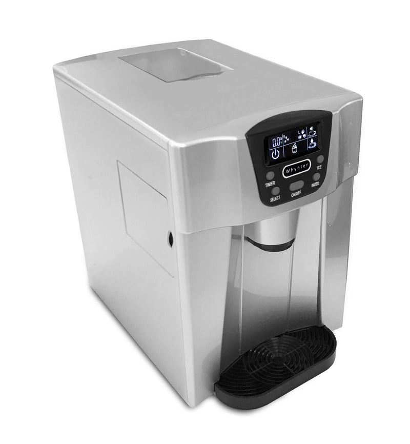 Whynter IDC-221SC Countertop Direct Connection Ice Maker and Water Dispenser – Silver