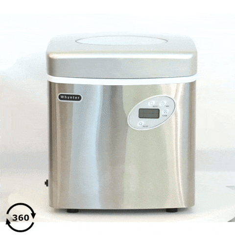 Whynter IMC-490SS 49 lb capacity Portable Table Top Ice Maker – Stainless Steel