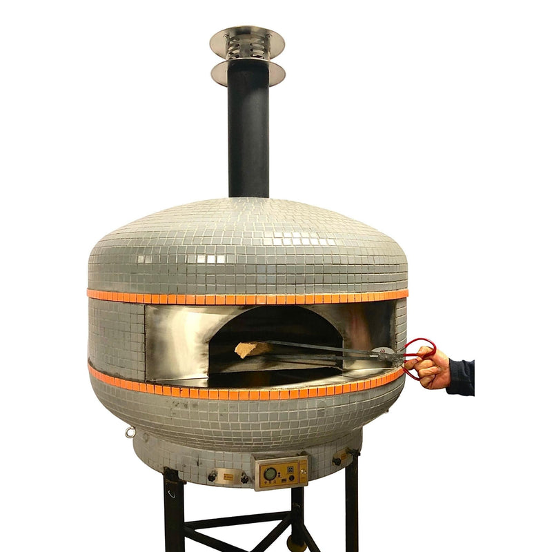 WPPO 28" Professional Lava Digital Controlled Wood Fired Oven with Convection Fan