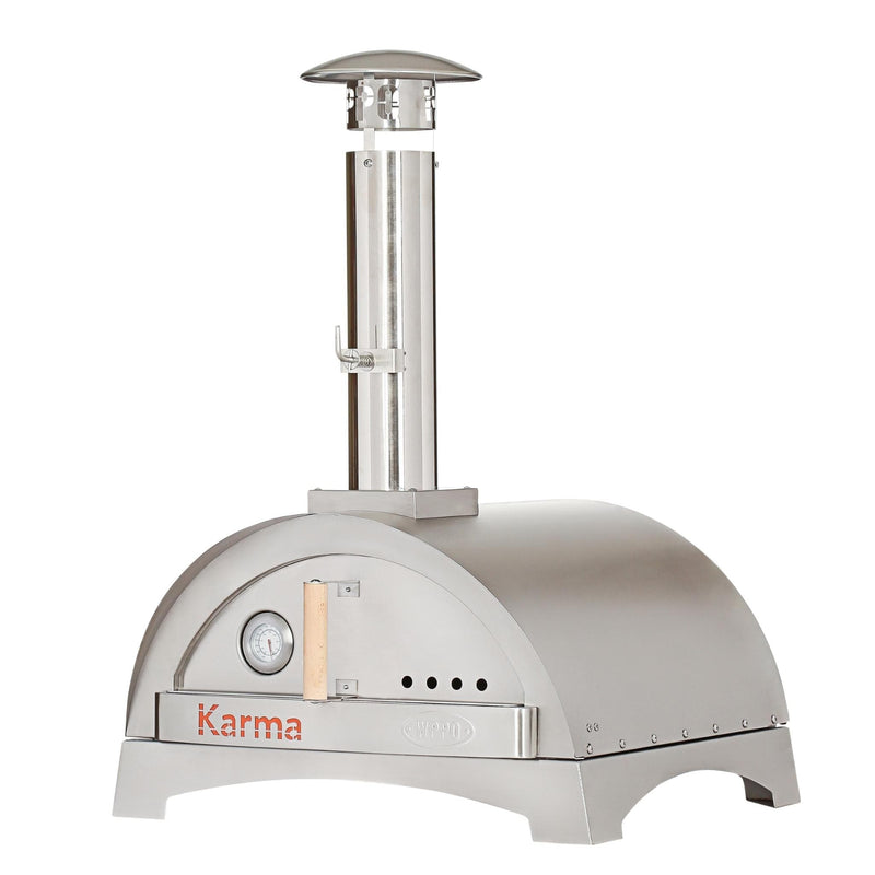 WPPO Karma 25-Inch Wood Fired Pizza Oven with Counter Top Base WKK-01S-304