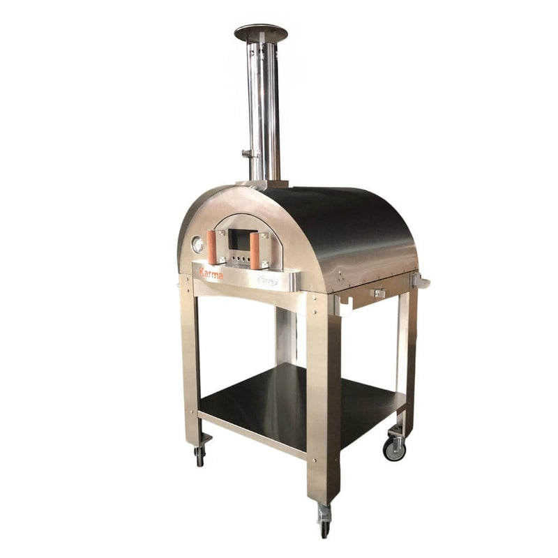 WPPO Karma 42-Inch Wood Fired Pizza Oven WKK-03S-304SS